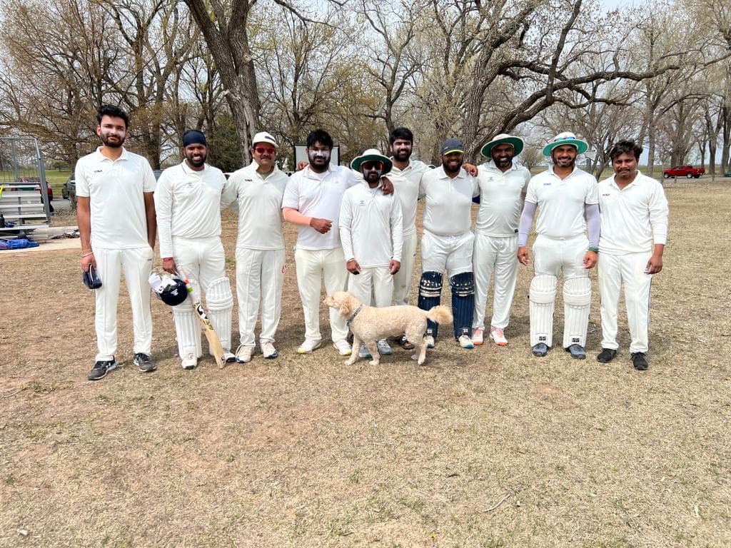 Dcorp Cricket Club match action